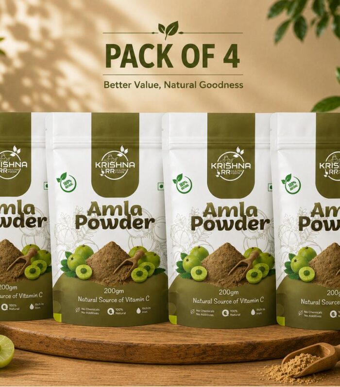 Organic Amla Powder 800g Pack of 4