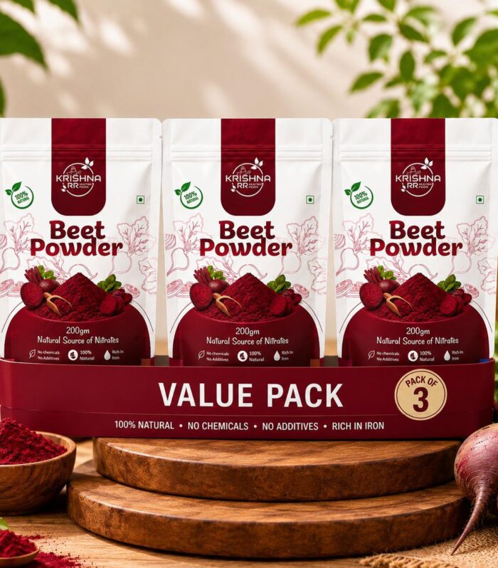 Organic Beet Powder 600g Pack of 3